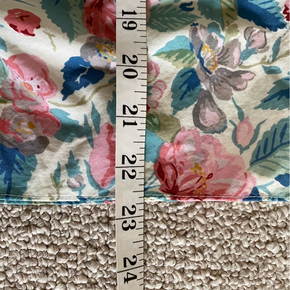 Rebecca Taylor Floral Puff Sleeve V Neck Blouse XS - Picture 5 of 10